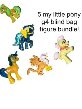 My Little Pony g4 blind bag Figure Lot